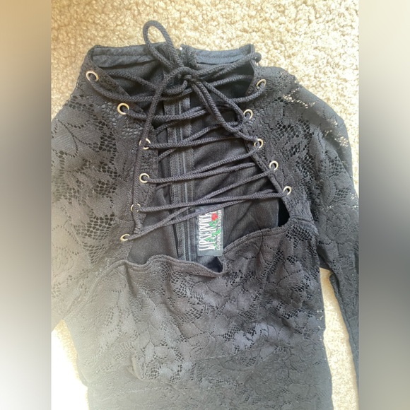 Dress, Gothic Maxi Laced Chest - Picture 2 of 16